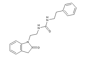 1-[2-(2-ketoindolin-1-yl)ethyl]-3-phenethyl-urea