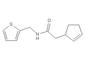 2-cyclopent-2-en-1-yl-N-(2-thenyl)acetamide