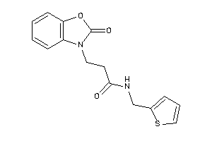 3-(2-keto-1,3-benzoxazol-3-yl)-N-(2-thenyl)propionamide