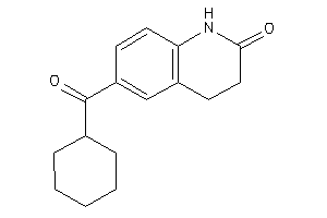 6-(cyclohexanecarbonyl)-3,4-dihydrocarbostyril