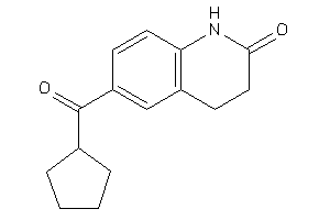 6-(cyclopentanecarbonyl)-3,4-dihydrocarbostyril