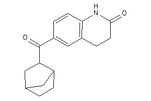 6-(norbornane-2-carbonyl)-3,4-dihydrocarbostyril