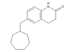 6-(cycloheptylmethyl)-3,4-dihydrocarbostyril