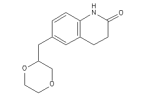 6-(1,4-dioxan-2-ylmethyl)-3,4-dihydrocarbostyril