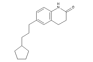 6-(3-cyclopentylpropyl)-3,4-dihydrocarbostyril