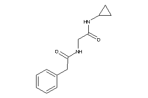 N-cyclopropyl-2-[(2-phenylacetyl)amino]acetamide