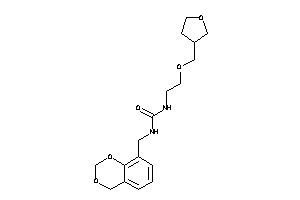 1-(4H-1,3-benzodioxin-8-ylmethyl)-3-[2-(tetrahydrofuran-3-ylmethoxy)ethyl]urea