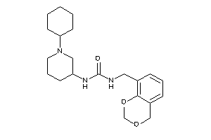 1-(4H-1,3-benzodioxin-8-ylmethyl)-3-(1-cyclohexyl-3-piperidyl)urea