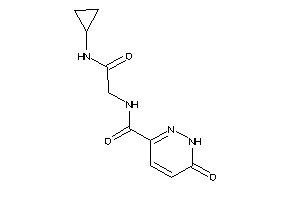 N-[2-(cyclopropylamino)-2-keto-ethyl]-6-keto-1H-pyridazine-3-carboxamide