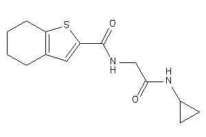 N-[2-(cyclopropylamino)-2-keto-ethyl]-4,5,6,7-tetrahydrobenzothiophene-2-carboxamide