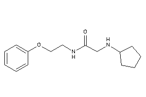 2-(cyclopentylamino)-N-(2-phenoxyethyl)acetamide