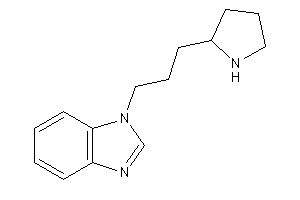 1-(3-pyrrolidin-2-ylpropyl)benzimidazole