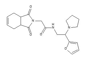 2-(1,3-diketo-3a,4,7,7a-tetrahydroisoindol-2-yl)-N-[2-(2-furyl)-2-pyrrolidino-ethyl]acetamide