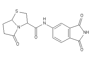 N-(1,3-diketoisoindolin-5-yl)-5-keto-3,6,7,7a-tetrahydro-2H-pyrrolo[2,1-b]thiazole-3-carboxamide