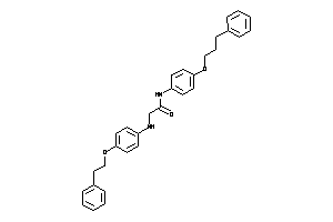 2-(4-phenethyloxyanilino)-N-[4-(3-phenylpropoxy)phenyl]acetamide