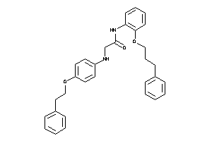 Image of 2-(4-phenethyloxyanilino)-N-[2-(3-phenylpropoxy)phenyl]acetamide