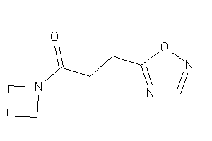 1-(azetidin-1-yl)-3-(1,2,4-oxadiazol-5-yl)propan-1-one