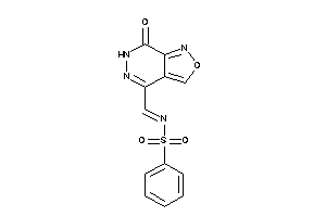 N-[(7-keto-6H-isoxazolo[3,4-d]pyridazin-4-yl)methylene]benzenesulfonamide