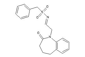 N-[2-(2-keto-4,5-dihydro-3H-1-benzazepin-1-yl)ethylidene]-1-phenyl-methanesulfonamide