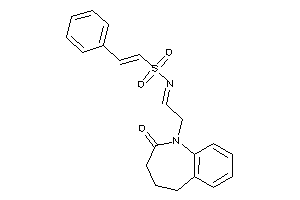 N-[2-(2-keto-4,5-dihydro-3H-1-benzazepin-1-yl)ethylidene]-2-phenyl-ethenesulfonamide