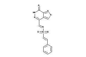 Image of N-[(7-keto-6H-isoxazolo[3,4-d]pyridazin-4-yl)methylene]-2-phenyl-ethenesulfonamide