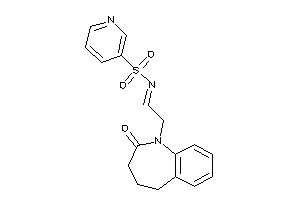 N-[2-(2-keto-4,5-dihydro-3H-1-benzazepin-1-yl)ethylidene]pyridine-3-sulfonamide