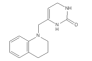 6-(3,4-dihydro-2H-quinolin-1-ylmethyl)-3,4-dihydro-1H-pyrimidin-2-one