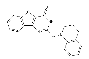 2-(3,4-dihydro-2H-quinolin-1-ylmethyl)-3H-benzofuro[3,2-d]pyrimidin-4-one