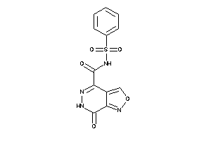 N-besyl-7-keto-6H-isoxazolo[3,4-d]pyridazine-4-carboxamide
