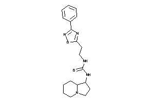 1-indolizidin-1-yl-3-[2-(3-phenyl-1,2,4-oxadiazol-5-yl)ethyl]urea