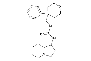 1-indolizidin-1-yl-3-[(4-phenyltetrahydropyran-4-yl)methyl]urea