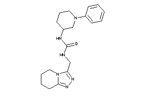 1-(1-phenyl-3-piperidyl)-3-(5,6,7,8-tetrahydro-[1,2,4]triazolo[4,3-a]pyridin-3-ylmethyl)urea