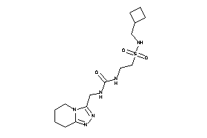 1-[2-(cyclobutylmethylsulfamoyl)ethyl]-3-(5,6,7,8-tetrahydro-[1,2,4]triazolo[4,3-a]pyridin-3-ylmethyl)urea