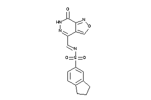 N-[(7-keto-6H-isoxazolo[3,4-d]pyridazin-4-yl)methylene]indane-5-sulfonamide