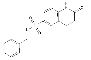 Image of N-benzal-2-keto-3,4-dihydro-1H-quinoline-6-sulfonamide