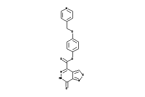 7-keto-6H-isoxazolo[3,4-d]pyridazine-4-carboxylic Acid [4-(4-pyridylmethoxy)phenyl] Ester