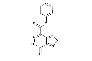 7-keto-6H-isoxazolo[3,4-d]pyridazine-4-carboxylic Acid Phenyl Ester
