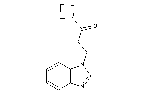 1-(azetidin-1-yl)-3-(benzimidazol-1-yl)propan-1-one