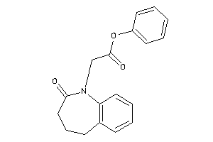 Image of 2-(2-keto-4,5-dihydro-3H-1-benzazepin-1-yl)acetic Acid Phenyl Ester