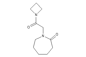 1-[2-(azetidin-1-yl)-2-keto-ethyl]azepan-2-one