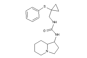 1-indolizidin-1-yl-3-[[1-(phenylthio)cyclopropyl]methyl]urea