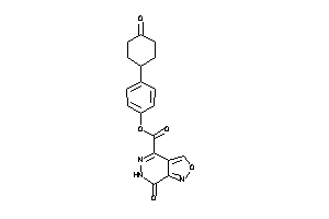 7-keto-6H-isoxazolo[3,4-d]pyridazine-4-carboxylic Acid [4-(4-ketocyclohexyl)phenyl] Ester