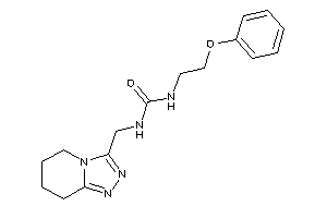 1-(2-phenoxyethyl)-3-(5,6,7,8-tetrahydro-[1,2,4]triazolo[4,3-a]pyridin-3-ylmethyl)urea