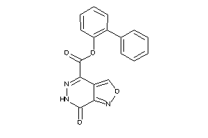 7-keto-6H-isoxazolo[3,4-d]pyridazine-4-carboxylic Acid (2-phenylphenyl) Ester
