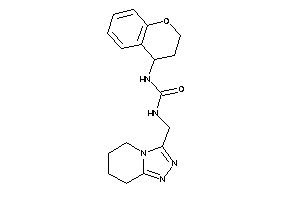 1-chroman-4-yl-3-(5,6,7,8-tetrahydro-[1,2,4]triazolo[4,3-a]pyridin-3-ylmethyl)urea