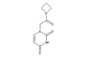 Image of 1-[2-(azetidin-1-yl)-2-keto-ethyl]pyrimidine-2,4-quinone