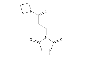 Image of 3-[3-(azetidin-1-yl)-3-keto-propyl]hydantoin