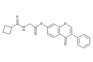 2-(cyclobutanecarbonylamino)acetic Acid (4-keto-3-phenyl-chromen-7-yl) Ester