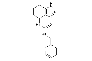 1-(cyclohex-3-en-1-ylmethyl)-3-(4,5,6,7-tetrahydro-1H-indazol-4-yl)urea