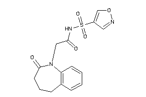 N-isoxazol-4-ylsulfonyl-2-(2-keto-4,5-dihydro-3H-1-benzazepin-1-yl)acetamide